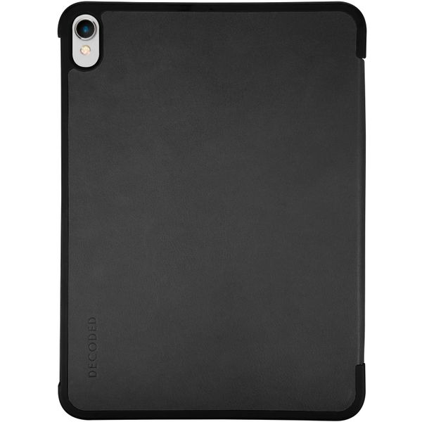 Decoded Leather Slim Cover iPad 10 (2022) 10.9 inch - Zwart