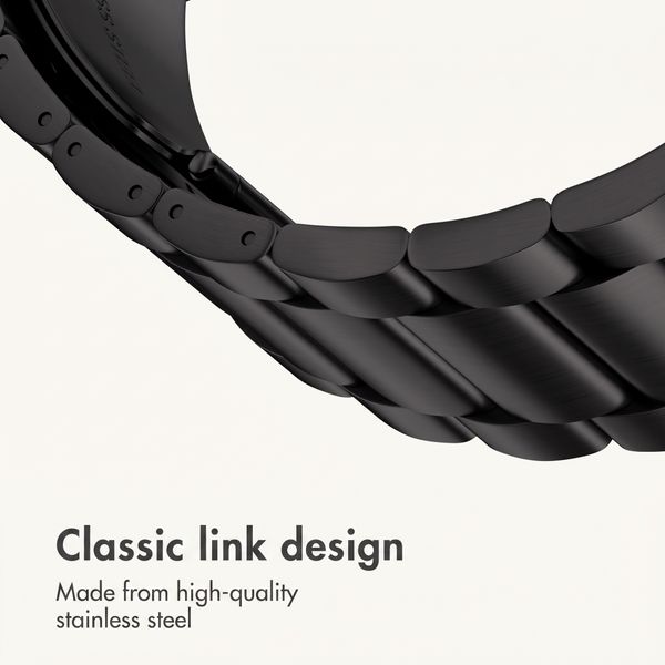 imoshion Steel strap Apple Watch | 44/45/46/49 mm - Black