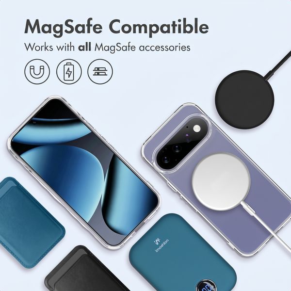 imoshion Protective Back Cover with MagSafe Google Pixel 11 Pro - Transparent
