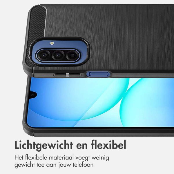 imoshion Brushed Backcover Samsung Galaxy A17 - Zwart