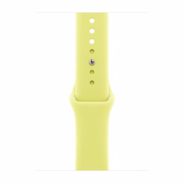 Apple Sport Band Apple Watch Series 1 t/m 11 / SE / Ultra (44/45/46/49 mm) - Maat M/L - Neon Yellow