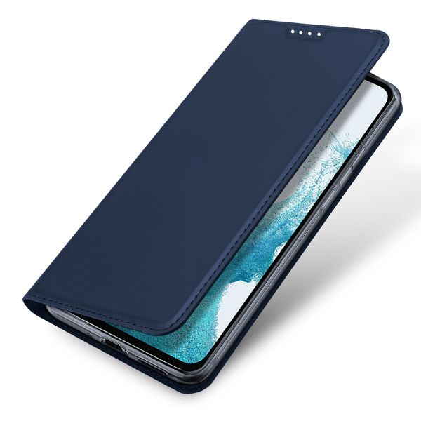 Dux Ducis Slim Softcase Bookcase Samsung Galaxy A54 (5G) - Donkerblauw