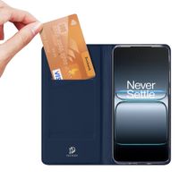 Dux Ducis Slim Softcase Bookcase OnePlus Nord 5 - Blauw