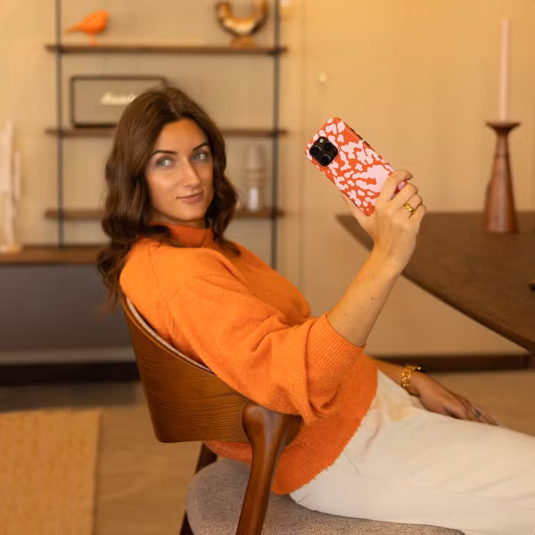 Selencia Vivid Backcover met MagSafe Samsung Galaxy S25 - Moo’d Blush Pink