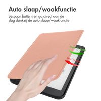 imoshion Slim Hard Case Sleepcover Kobo Aura One - Rosé Goud