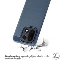 imoshion Brushed Backcover OnePlus 15 - Donkerblauw