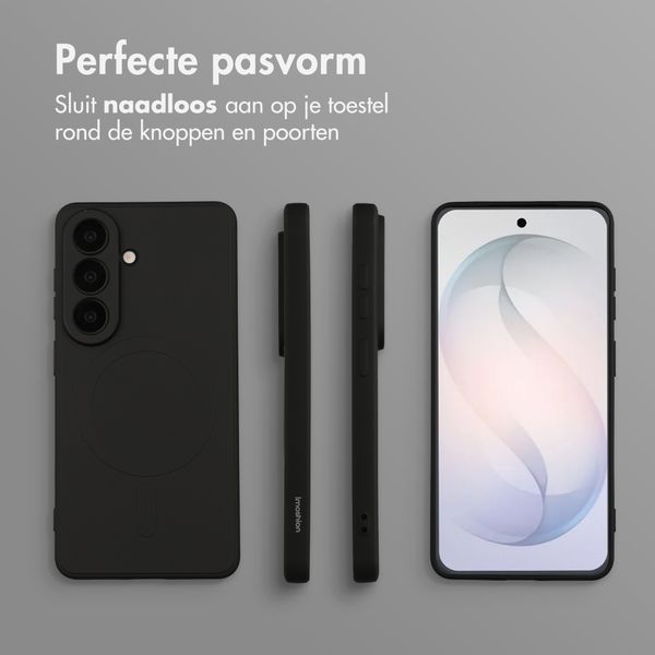 imoshion Color Backcover met MagSafe Samsung Galaxy S26 - Zwart