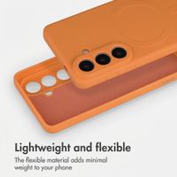 imoshion Colour Back Cover with MagSafe Samsung Galaxy S26 Plus - Orange