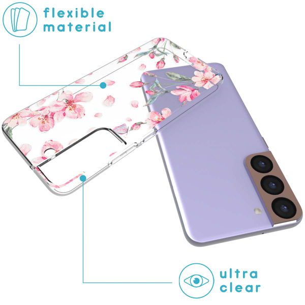 imoshion Design hoesje Samsung Galaxy S22 - Blossom Watercolor