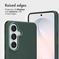 Accezz 2-in-1 Leather Bookcase with MagSafe Samsung Galaxy S26 - Cedar Green
