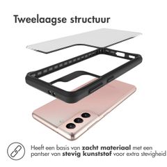 imoshion Rugged Hybrid Case Samsung Galaxy S21 - Zwart