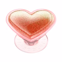 PopSockets PopTop - Squishy Tidepool Heart Pink