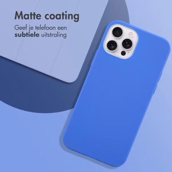 imoshion Color Backcover Apple iPhone 12 (Pro) - Cobalt Blue