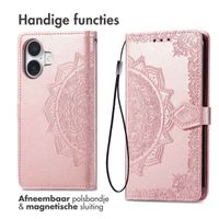 imoshion Mandala Bookcase Apple iPhone 17 - Rosé Goud