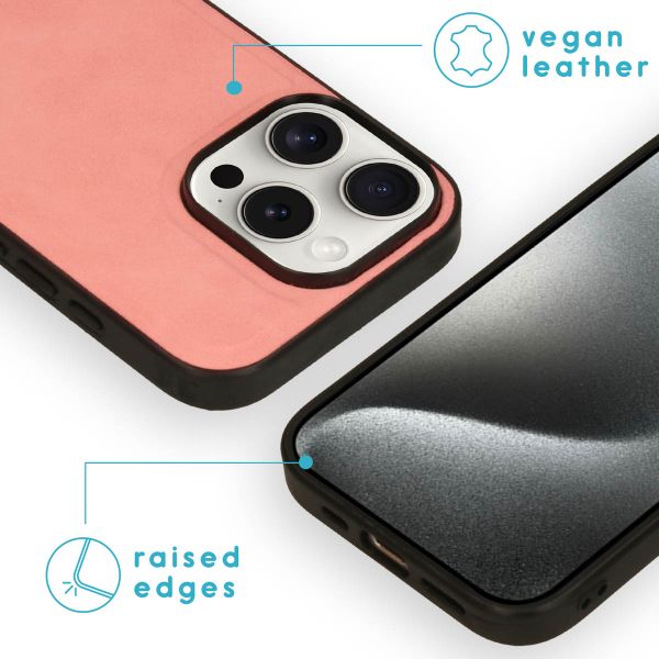 imoshion Uitneembare 2-in-1 Luxe Bookcase Apple iPhone 16 Pro - Roze