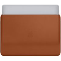 Apple Leather sleeve 16 inch - Saddle Brown