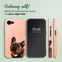 Ontwerp je eigen tough case Apple iPhone 16e - Wit
