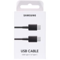 Samsung Originele USB-C naar USB-C kabel Samsung Galaxy S22 Ultra - 1 meter - Zwart