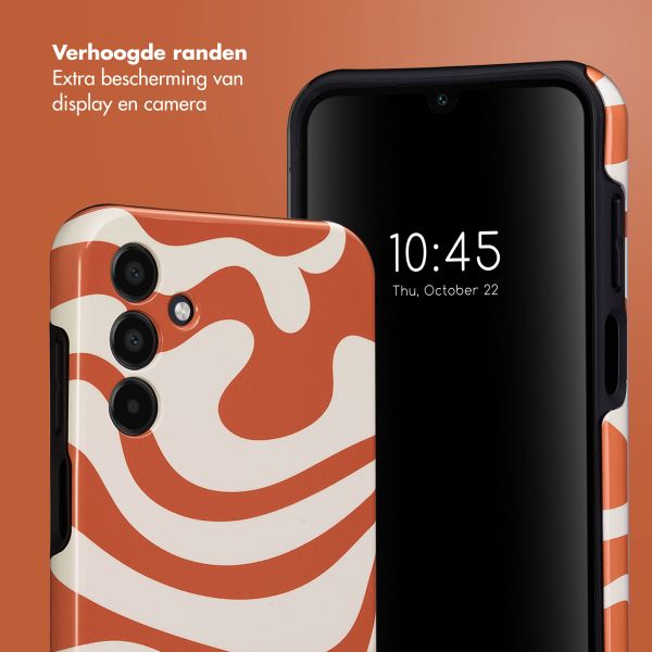 Selencia Vivid Tough Backcover Samsung Galaxy A15 (5G/4G) - Dream Swirl Orange