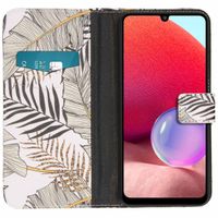 imoshion Design Softcase Bookcase Samsung Galaxy A33 - Glamour Botanic