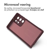 imoshion EasyGrip Backcover Samsung Galaxy S22 Ultra - Aubergine