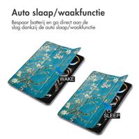 imoshion Design Trifold Bookcase Apple iPad Pro 13 (2025) M5 / (2024) M4 - Green Plant