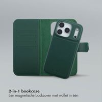 Selencia Olyn Uitneembare Bookcase met MagSafe Apple iPhone 17 Pro - Groen