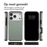 imoshion Backcover met pasjeshouder Apple iPhone 18 Pro / 17 Pro - Groen
