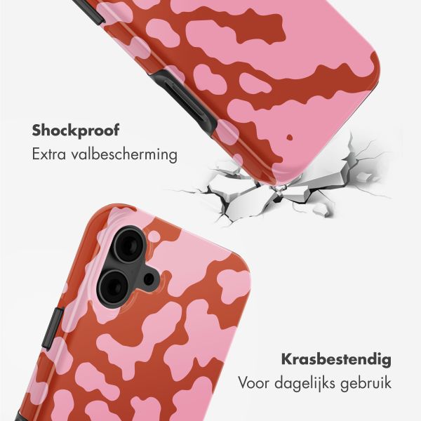 Selencia Vivid Backcover met MagSafe Apple iPhone 16 - Moo’d Blush Pink