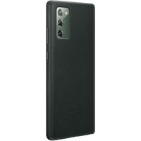 Samsung Originele Leather Backcover Galaxy Note 20 - Donkergroen