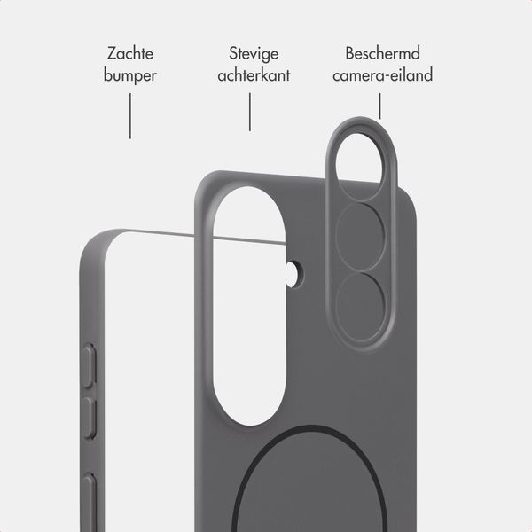 Accezz Grip Backcover met MagSafe Samsung Galaxy S26 - Grijs