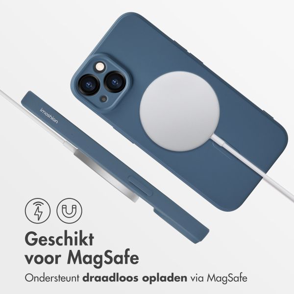 imoshion Color Backcover met MagSafe Apple iPhone 14 - Donkerblauw