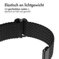 imoshion Nylon geweven bandje - Universeel 22 mm aansluiting - Zwart