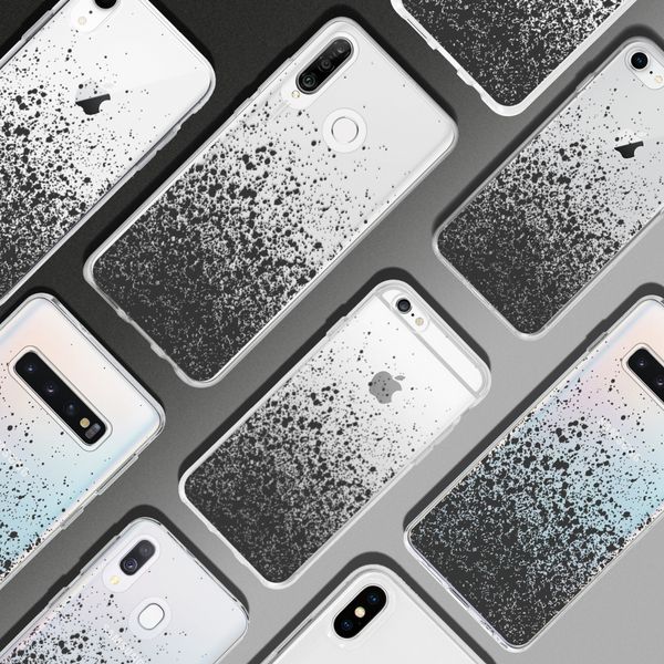 Design Backcover Samsung Galaxy S10 Lite - Splatter Black