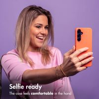 imoshion Color Backcover Apple iPhone 12 (Pro) - Apricot Crush Orange