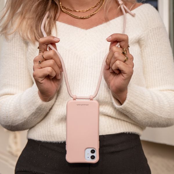 imoshion Color Backcover met afneembaar koord iPhone Xs / X - Roze