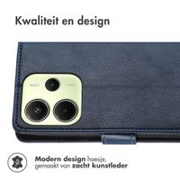 imoshion Luxe Bookcase Xiaomi Redmi Note 14 (4G) - Donkerblauw
