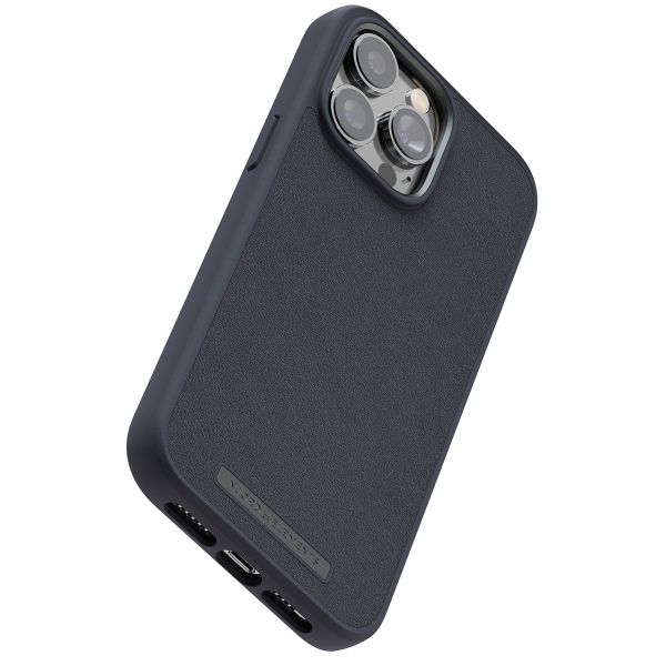 Njorð Collections Genuine Leather Case iPhone 14 Pro Max - Black