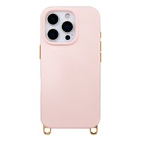Selencia Rivièra MagSafe Backcover met afneembare haakjes Apple iPhone 16 Pro Max - Sorbet Pink