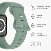 imoshion Siliconen⁺ bandje Apple Watch Series 1 t/m 11 / SE / Ultra (44/45/46/49 mm) - Maat M/L - Pine