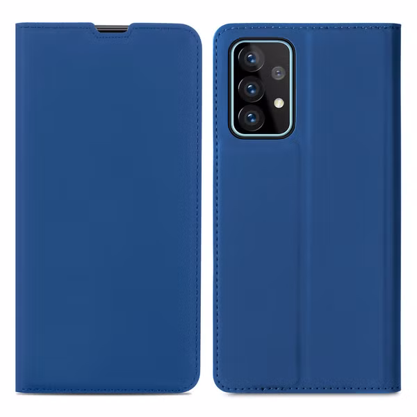 imoshion Slim Folio Bookcase Samsung Galaxy A52(s) (5G/4G) -Donkerblauw