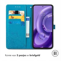 imoshion Mandala Bookcase Motorola Edge 30 Neo - Turquoise