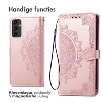 imoshion Mandala Bookcase Samsung Galaxy A14 (5G/4G) - Rosé Goud