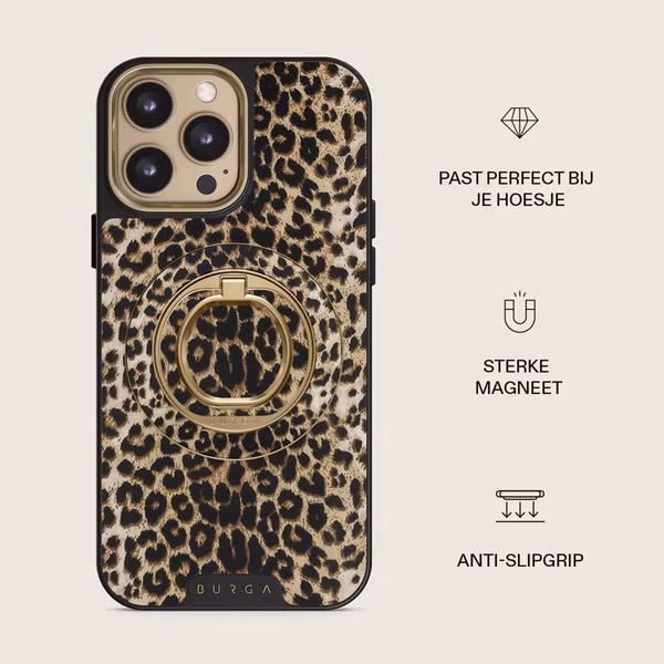 Burga Ringholder MagSafe Gold - Telefoonring - Player