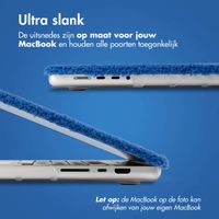 imoshion Teddy Hard Cover Apple MacBook Air 13 inch (2022 / 2024 M3 chip / 2025 M4 chip) - Cobalt Blue