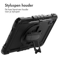 Accezz Rugged Backcover met schouderstrap Lenovo Tab M11 - Zwart