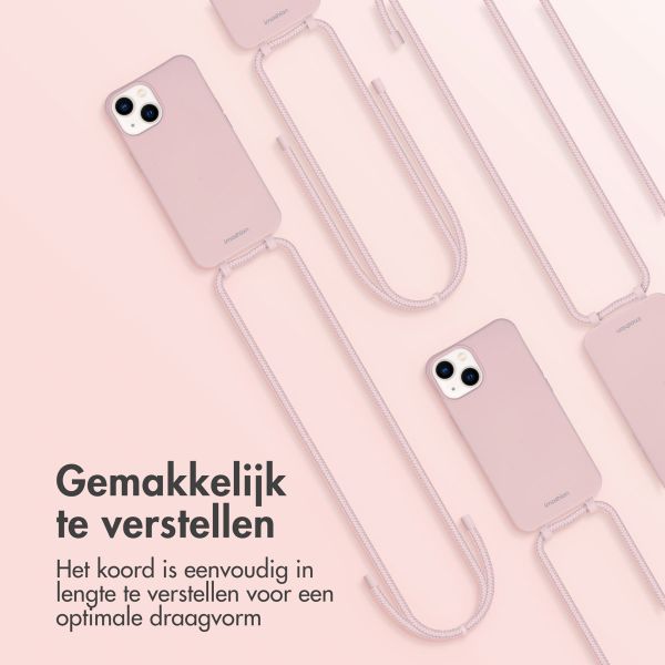 imoshion Color Backcover met afneembaar koord iPhone 14 - Roze