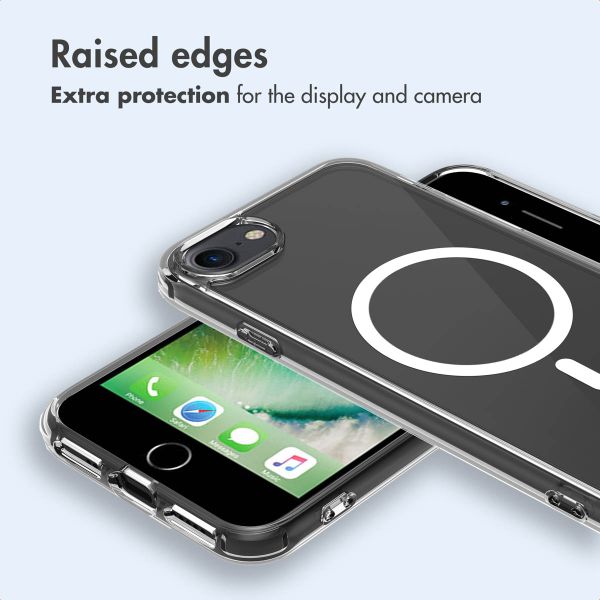 imoshion Protective Back Cover with MagSafe Apple iPhone SE (2022 / 2020) / 8 / 7 - Transparent