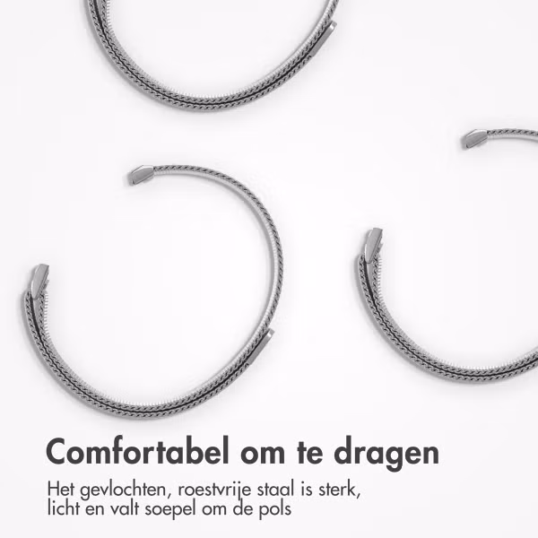 imoshion Milanees magnetisch bandje Google Pixel Watch 3 / 4 (45 mm) - Zilver