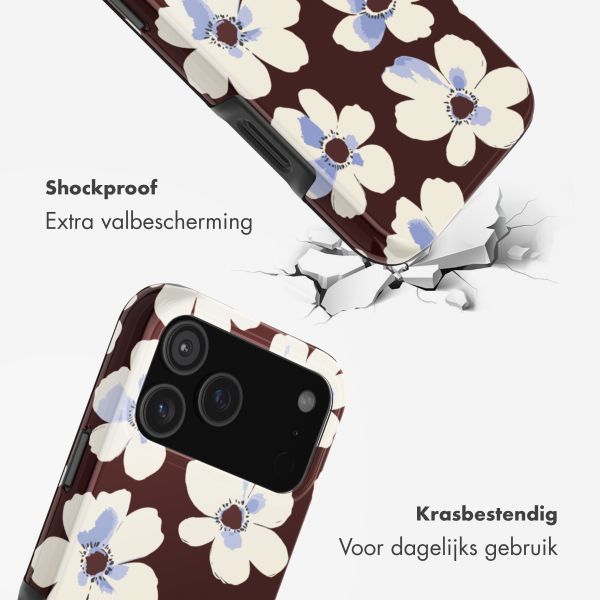 Selencia Vivid Backcover Apple iPhone 18 Pro Max / 17 Pro Max - Choco Flower Pop